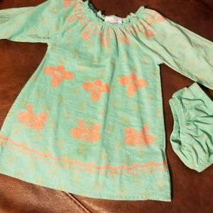 Dress with bloomers